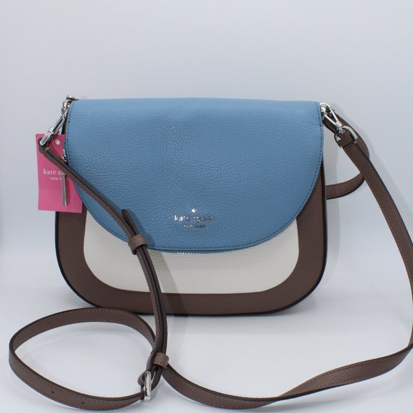 Kate Spade Leila Colorblock Medium Flap Shoulder B - Picture 4 of 7